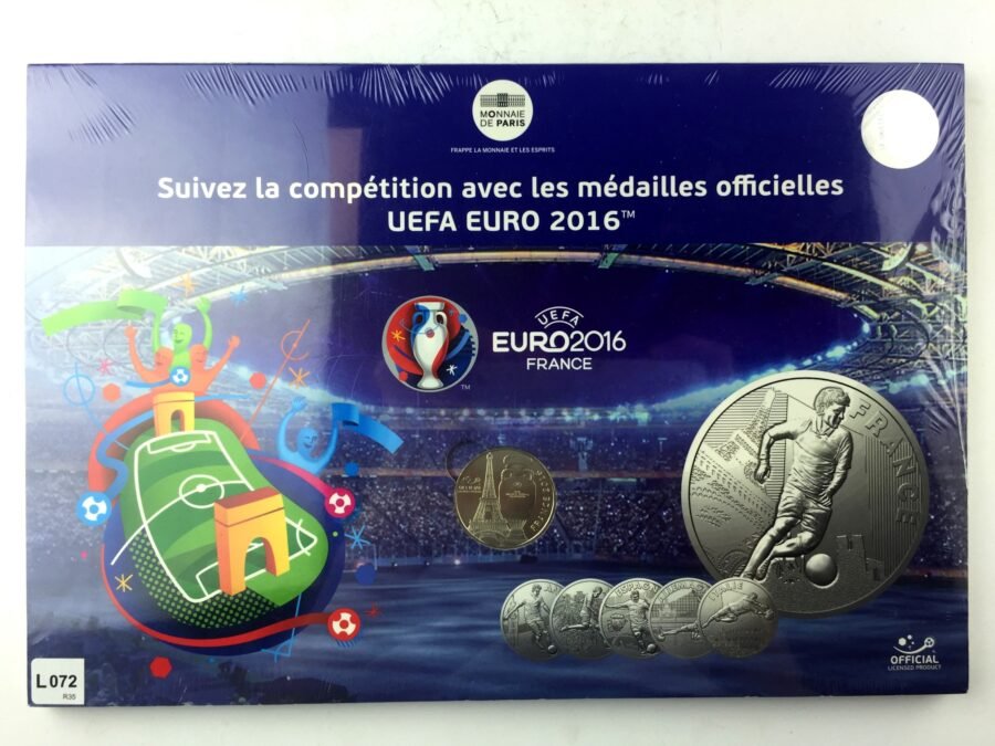 Álbum oficial medallas Eurocopa 2016