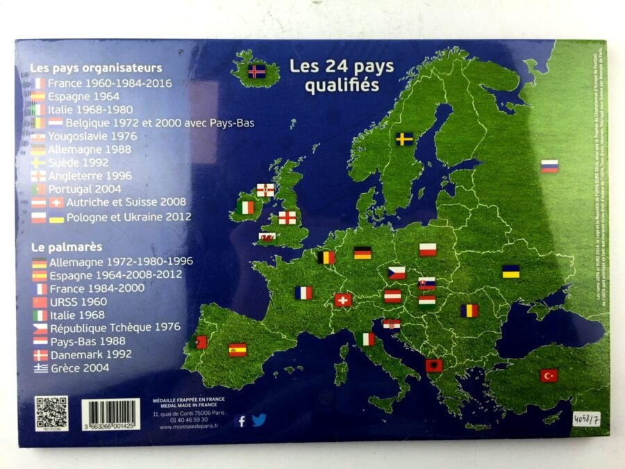 Álbum oficial medallas Eurocopa 2016 - Imagen 2