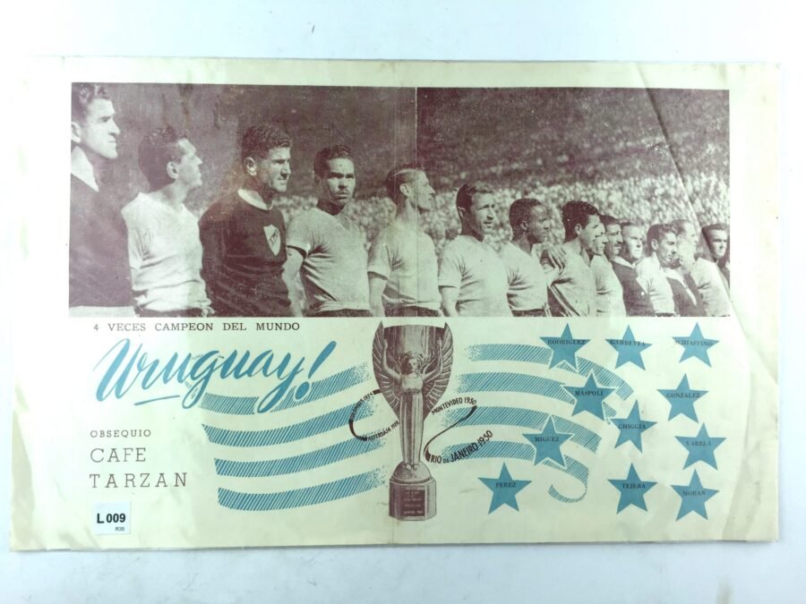 Afiche Selección Uruguaya de Fútbol