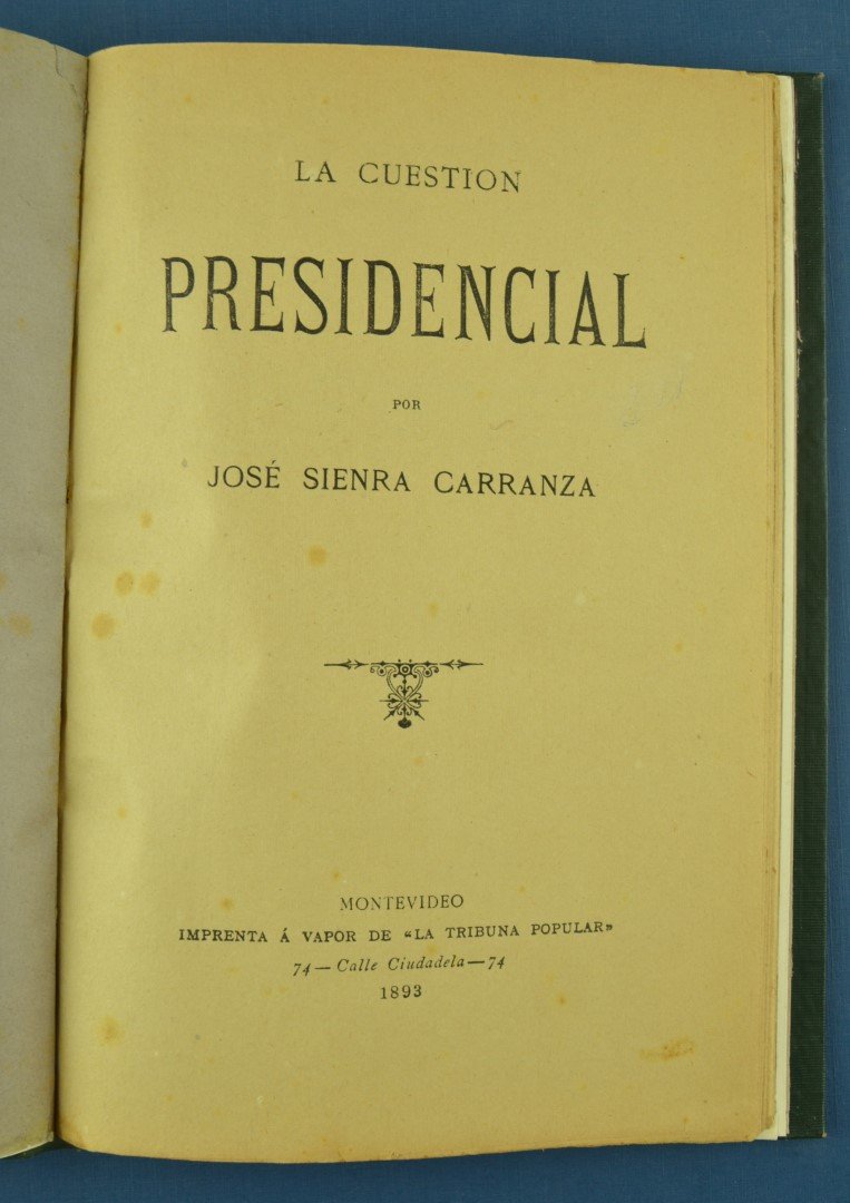 SIENRA CARRANZA, José