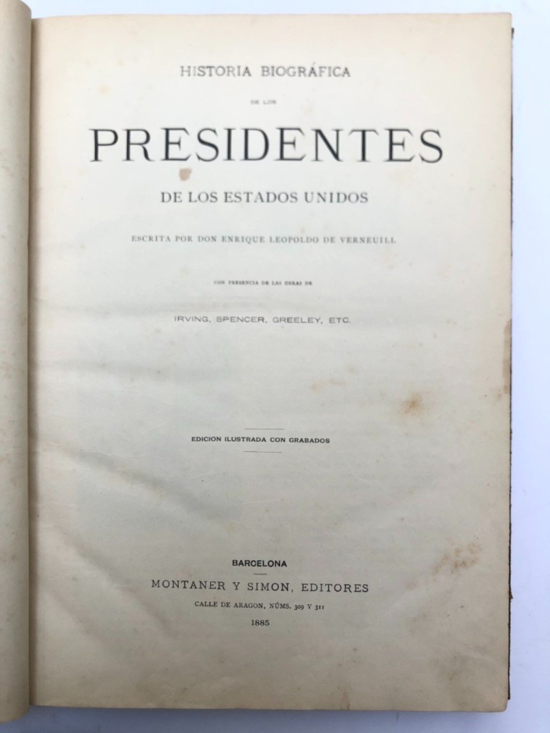 VERNEUILL, Enrique Leopoldo