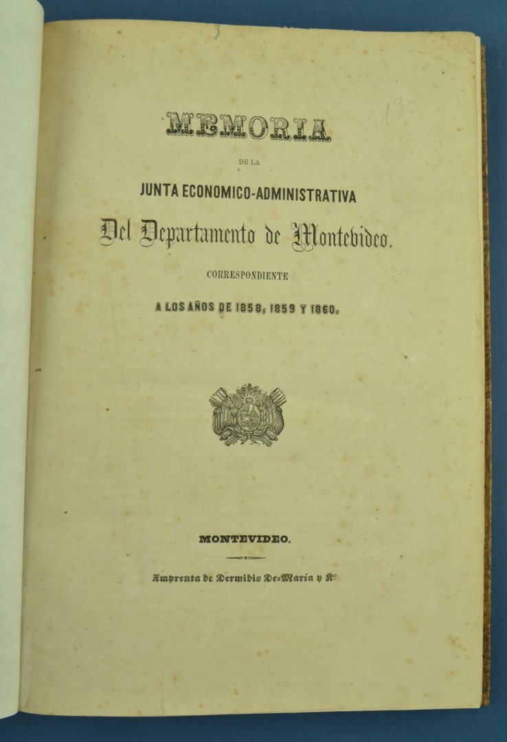 Memoria de la Junta Económico-Administrativa