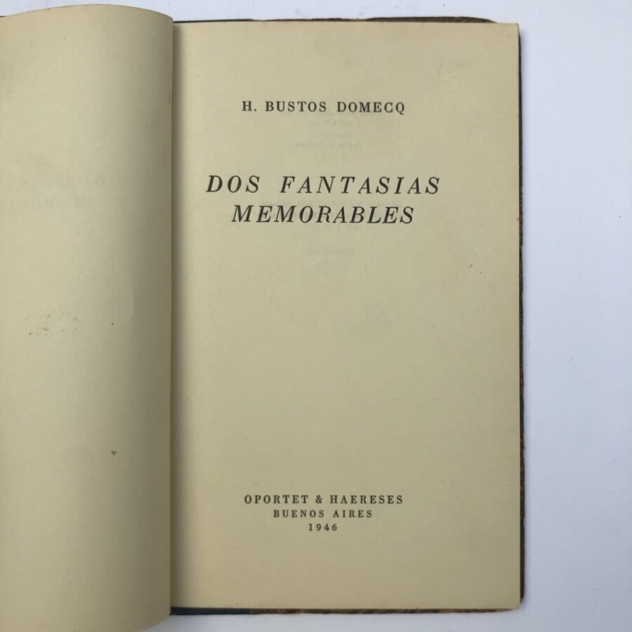 BUSTOS DOMECQ, H.