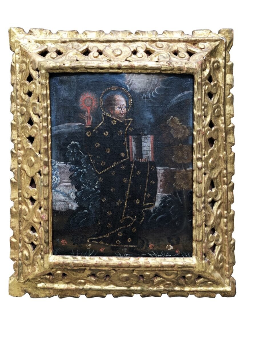 Óleo sobre tela "Santo"