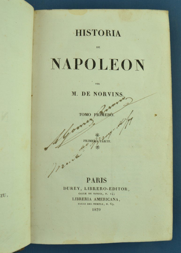 DE NORVINS, M.