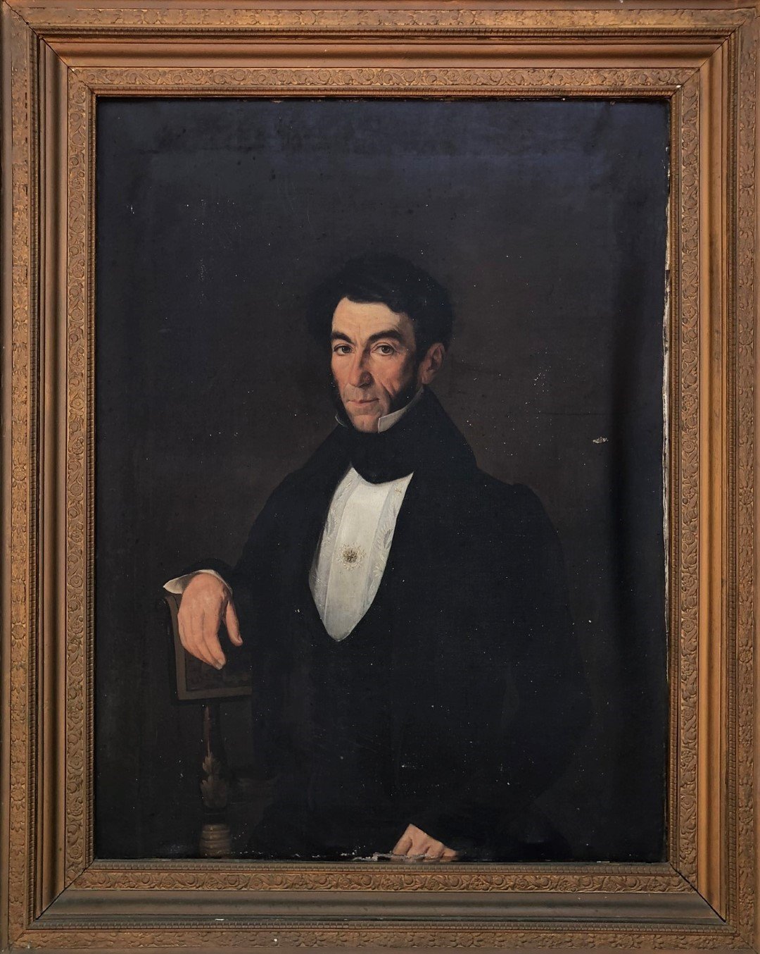 Cayetano Gallino. Óleo sobre tela