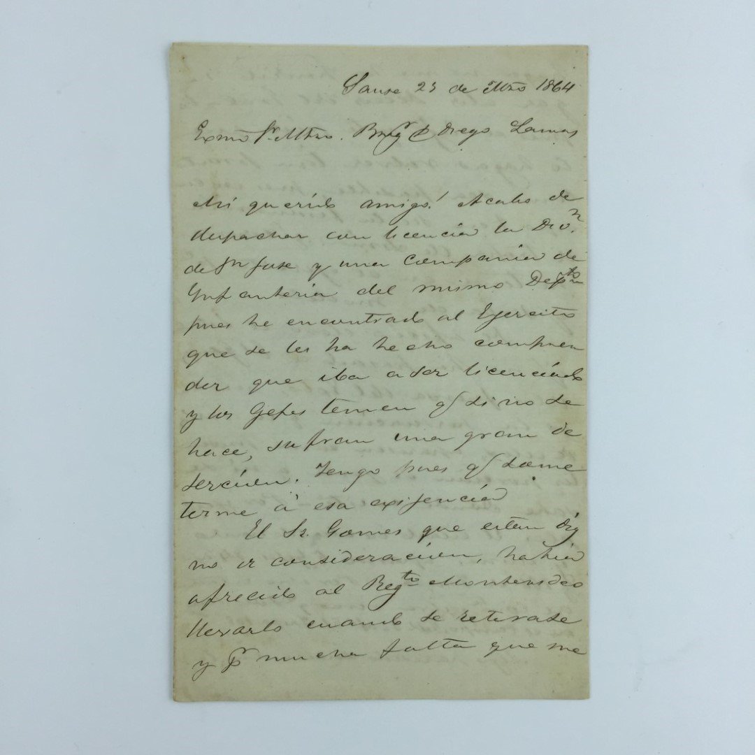 Carta manuscrita