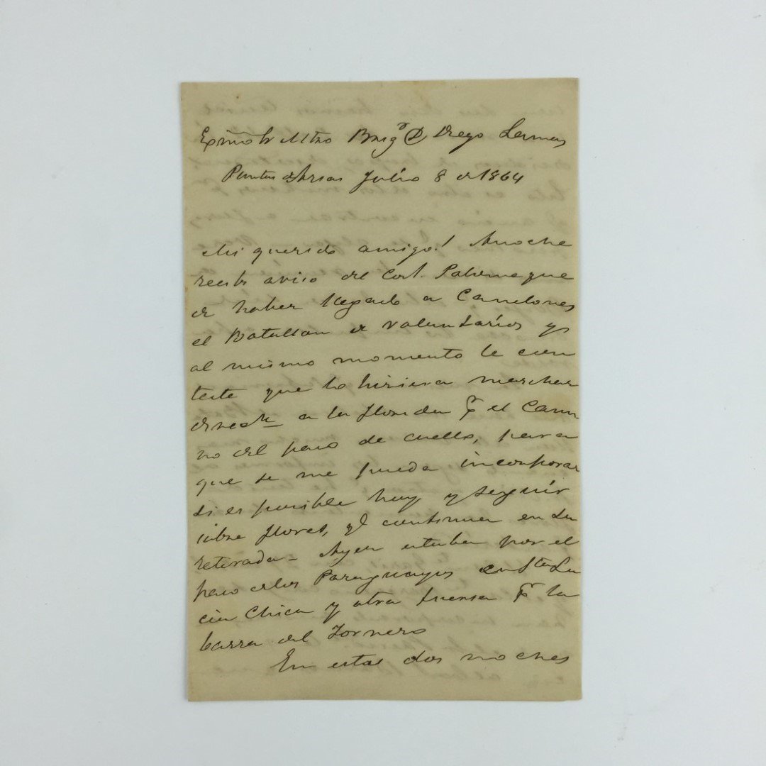 Carta manuscrita