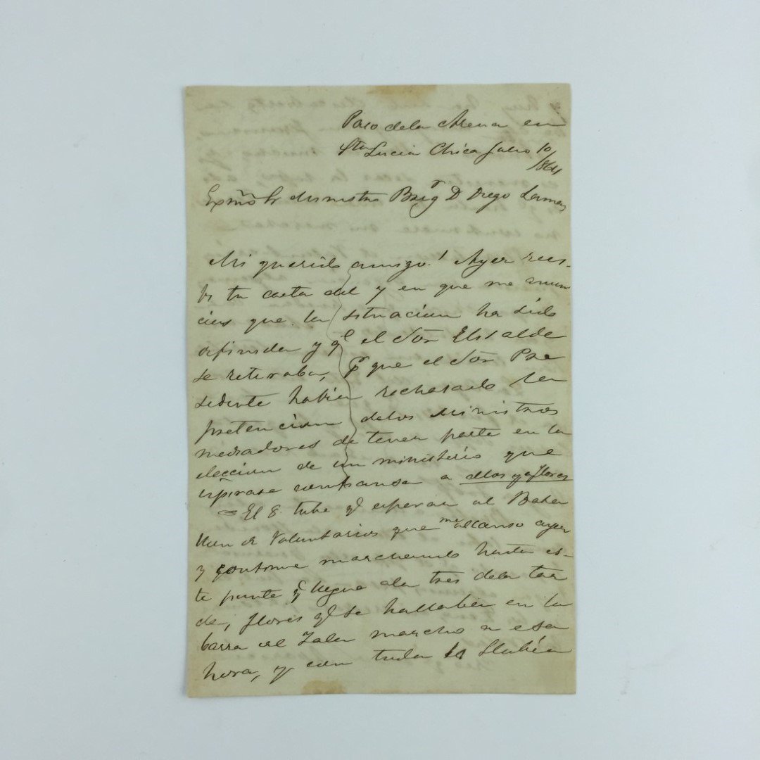 Carta manuscrita