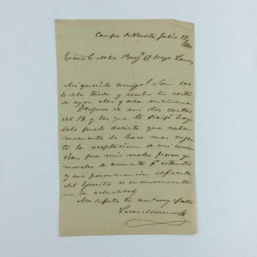 Carta manuscrita