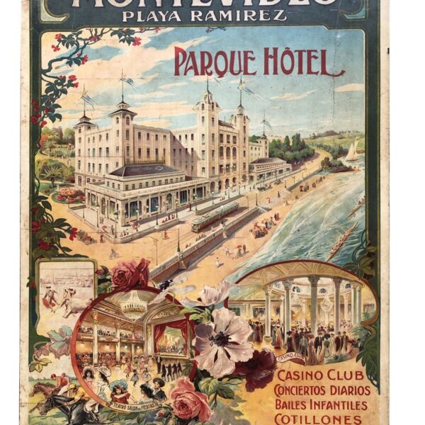 Afiche litográfico "Montevideo"