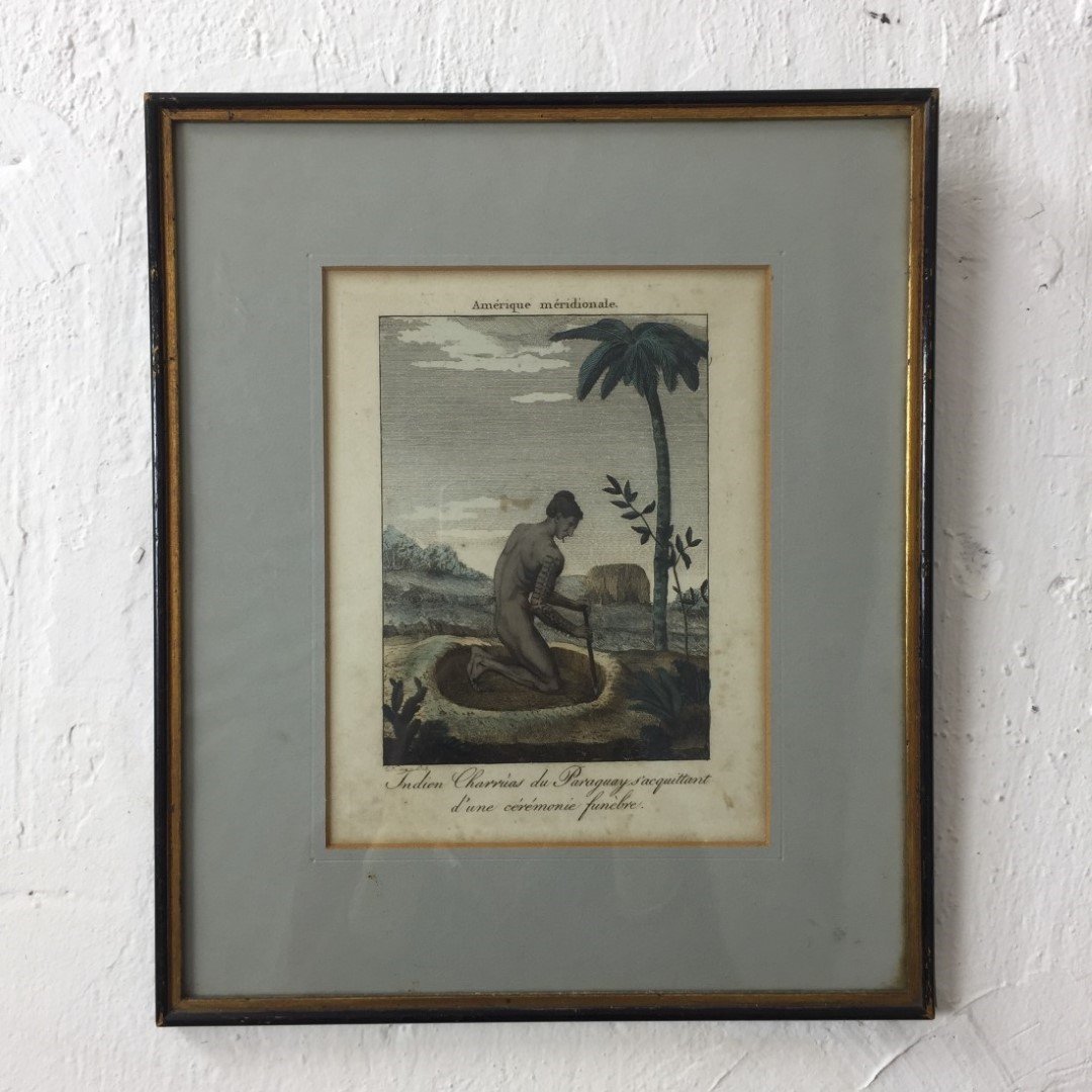 Grabado "Charrúas"