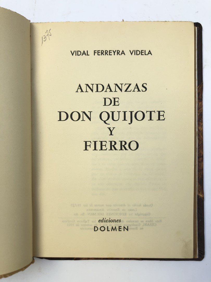 FERREYRA VIDELA, Vidal