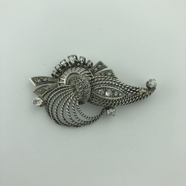 Prendedor en plata