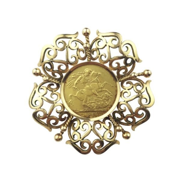 Prendedor en oro 18 K