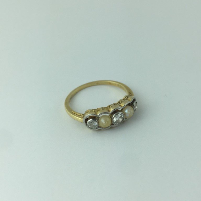 Anillo en oro 18 K