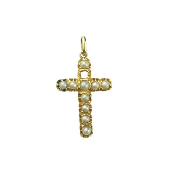 Cruz en oro 18 K