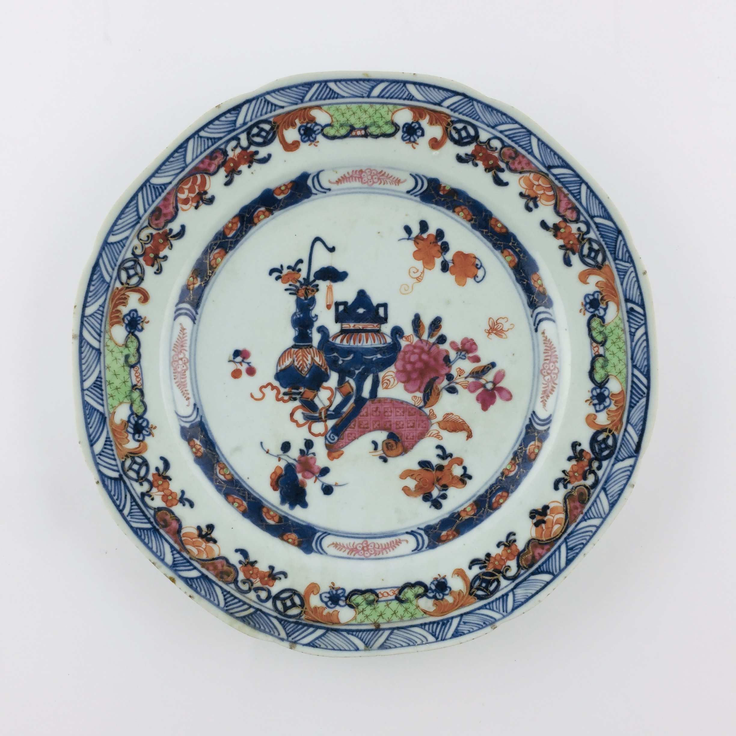 Par de platos Compañía de Indias
