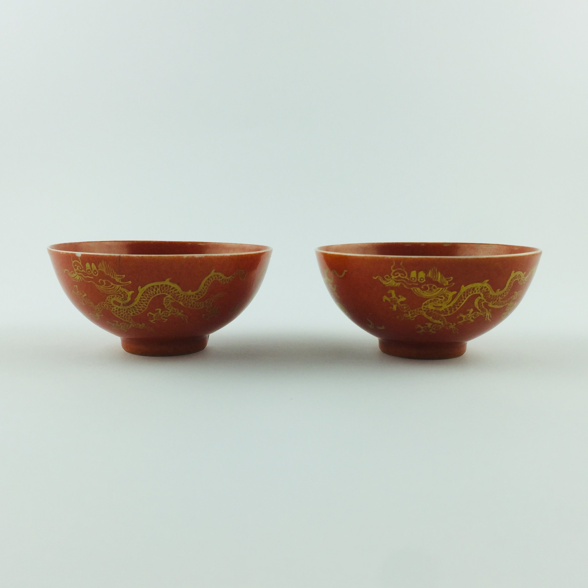 Par de tazas chinas
