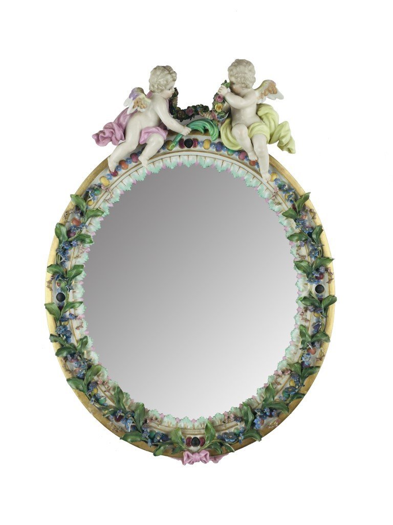 Espejo Meissen