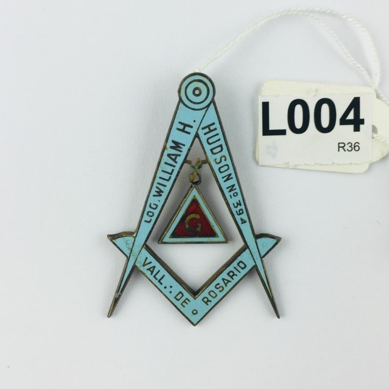 Medalla de pecho masónica argentina