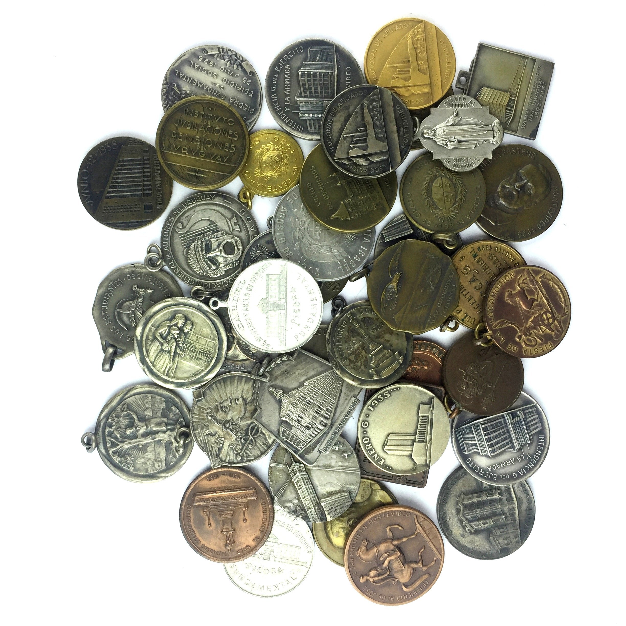40 medallas