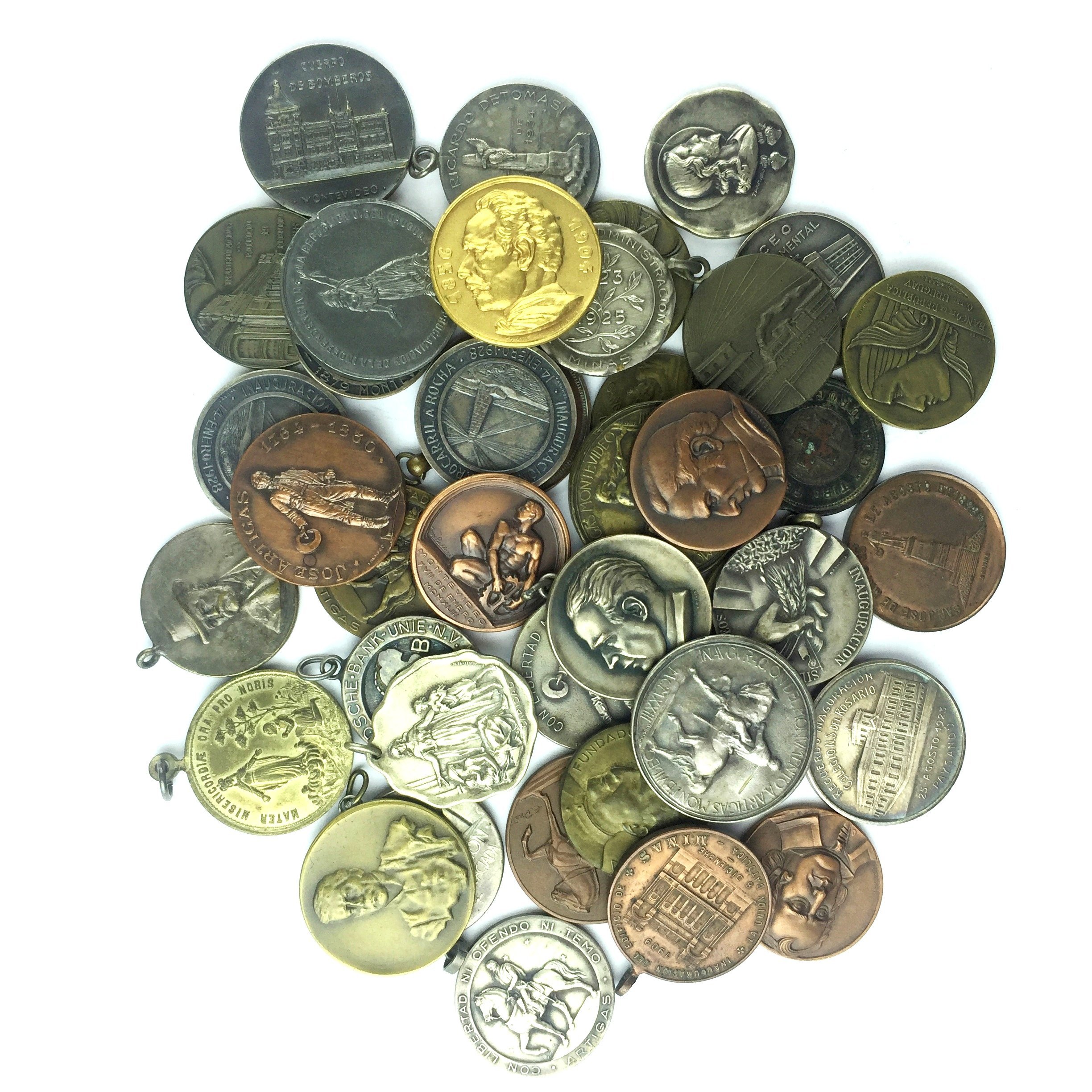 40 medallas