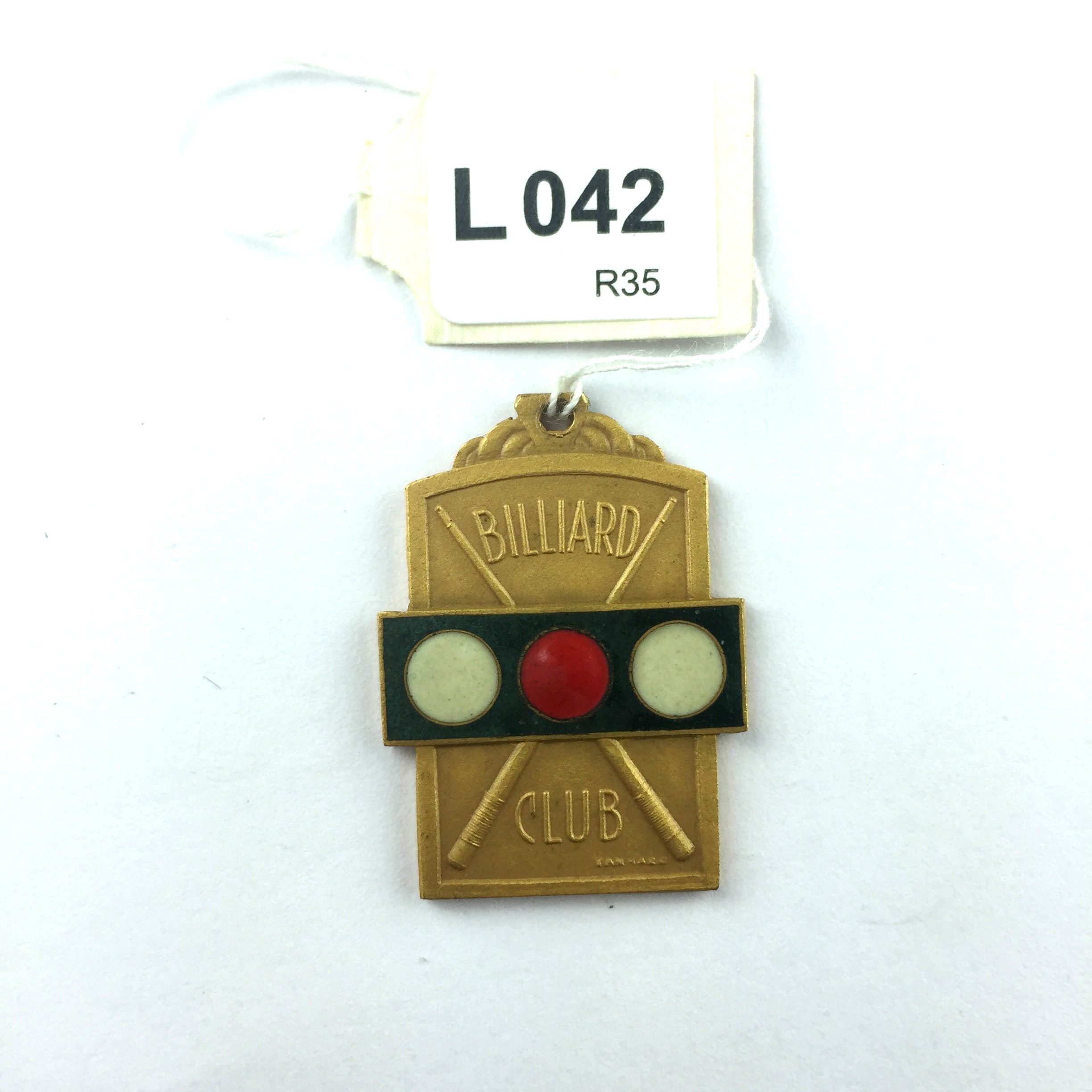 Medalla en bronce