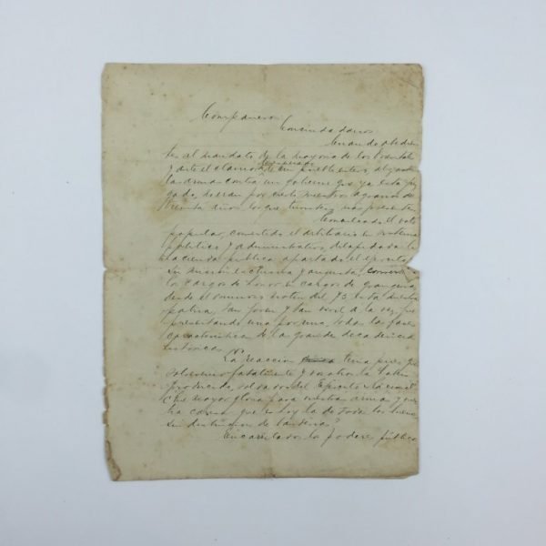 Documento Aparicio Saravia