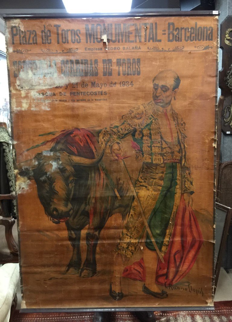 Afiche taurino español