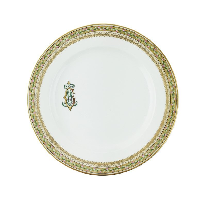 Juego de mesa en porcelana