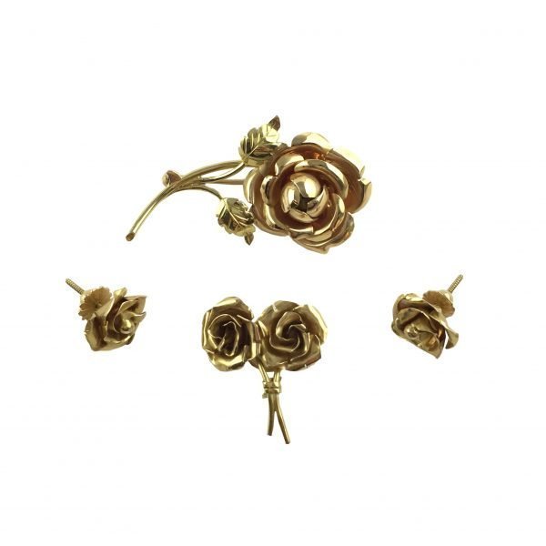 Conjunto oro 18 K