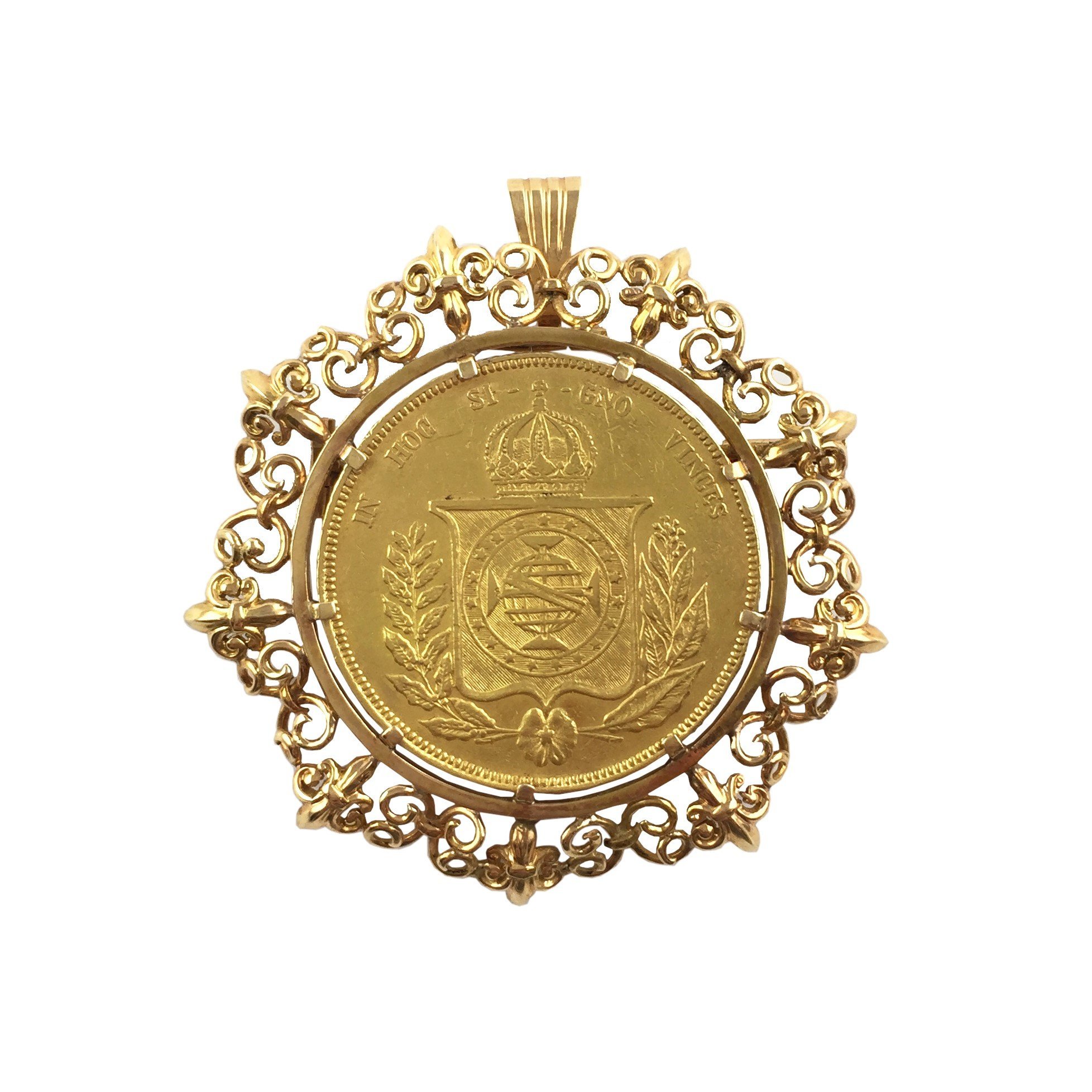 Prendedor oro 18 K