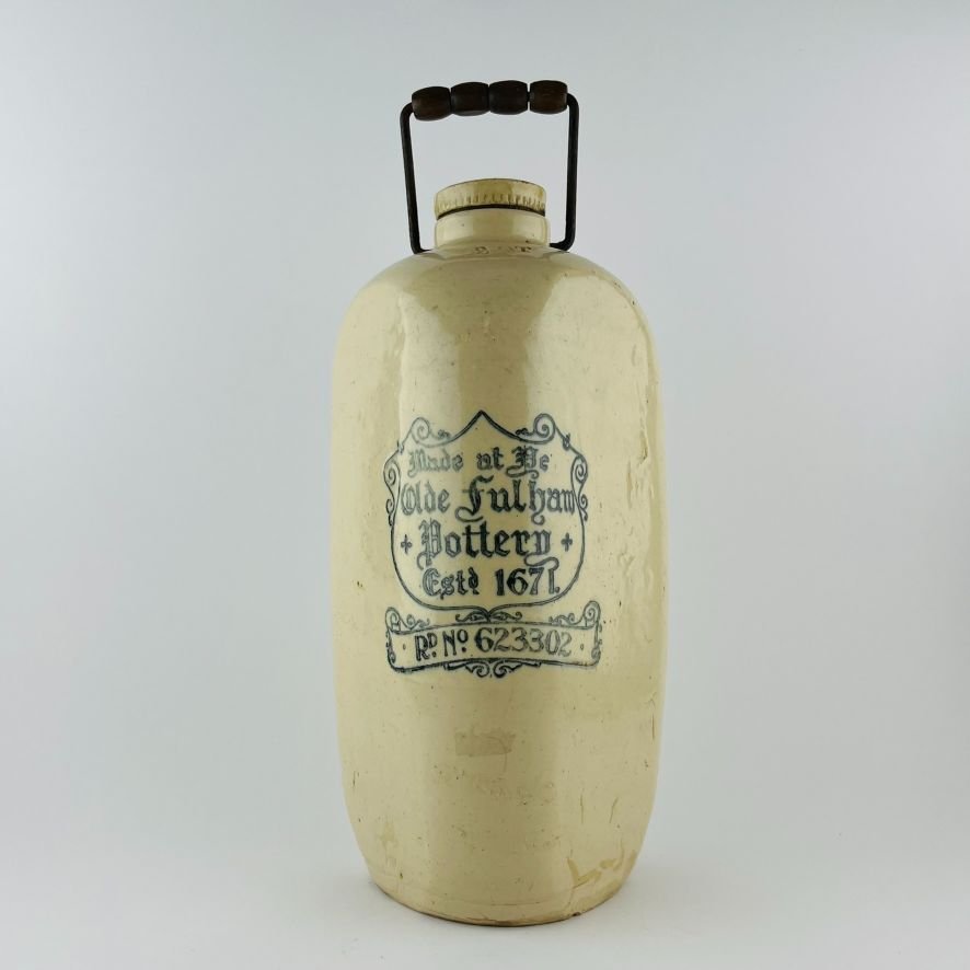 Botella inglesa en gres