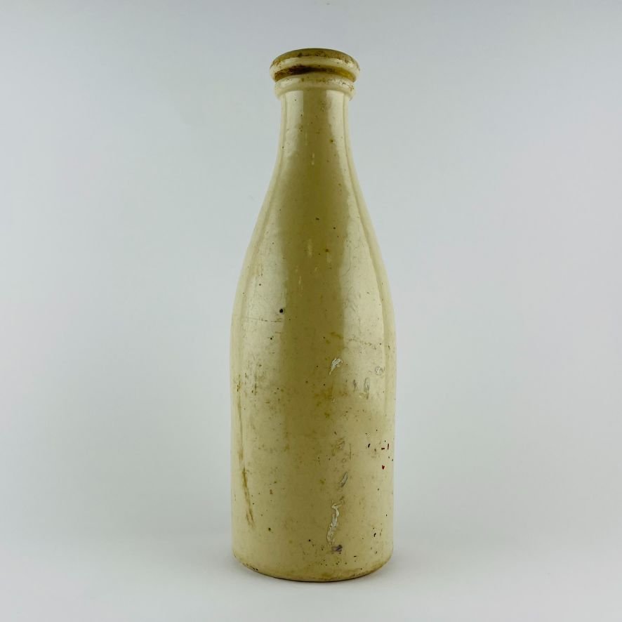 Botella en gres