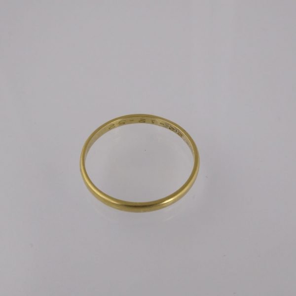 Anillo oro 18 K