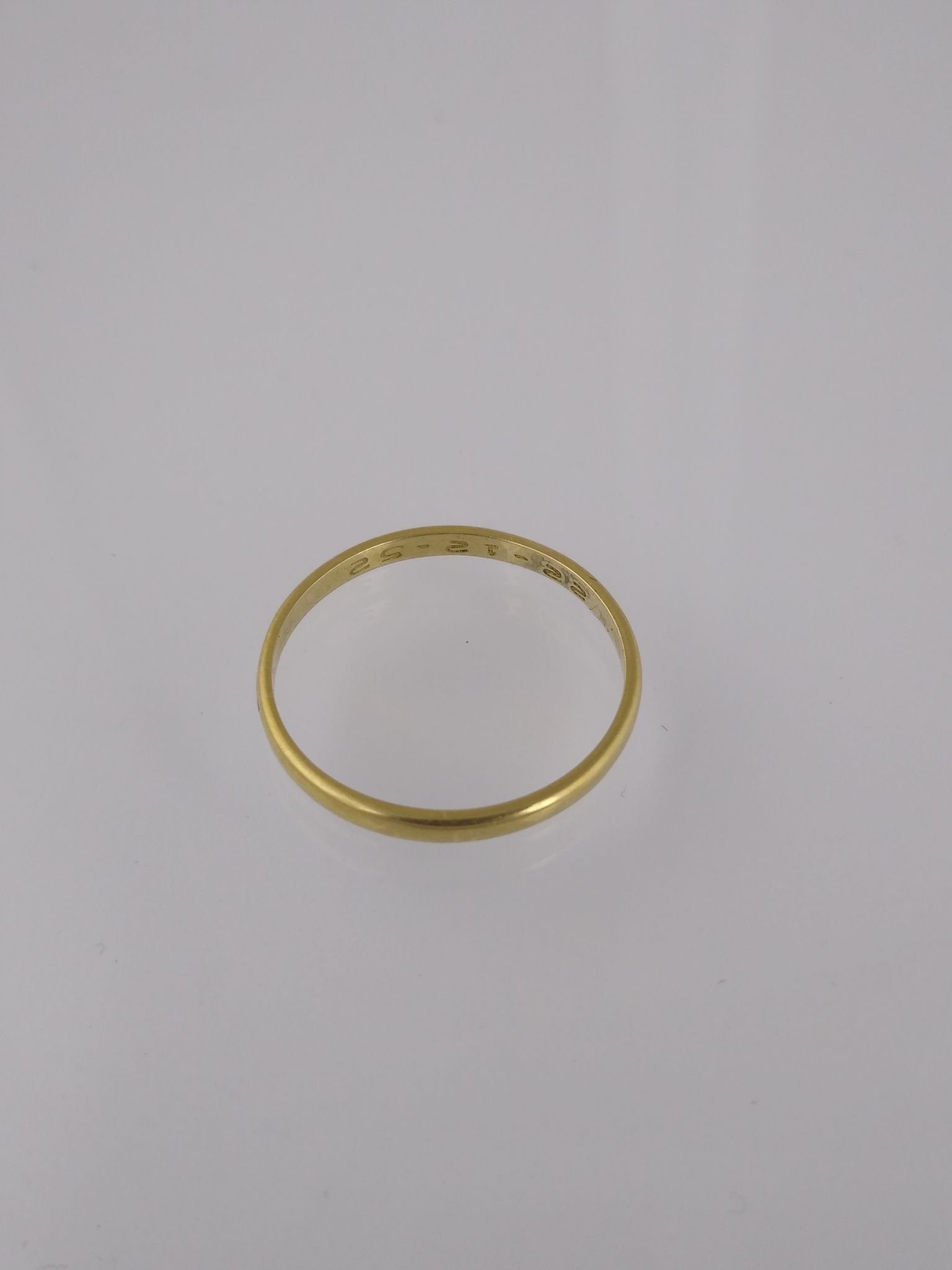 Anillo oro 18 K