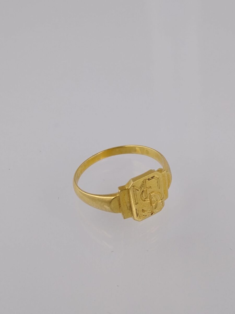 Anillo oro 18 K
