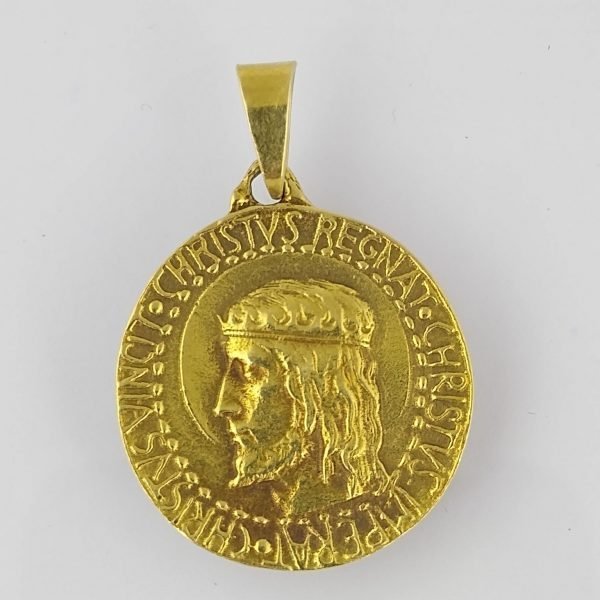 Medalla oro 18 K