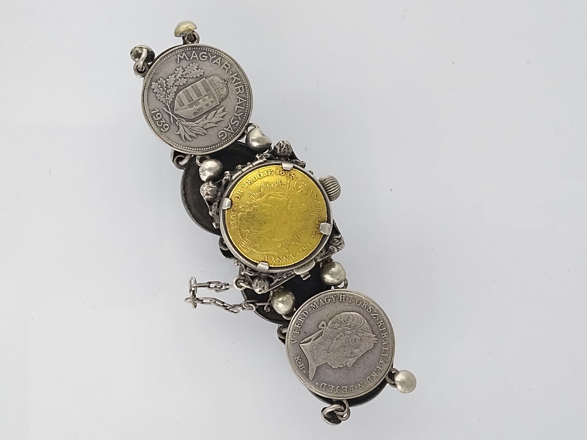 Reloj pulsera plata
