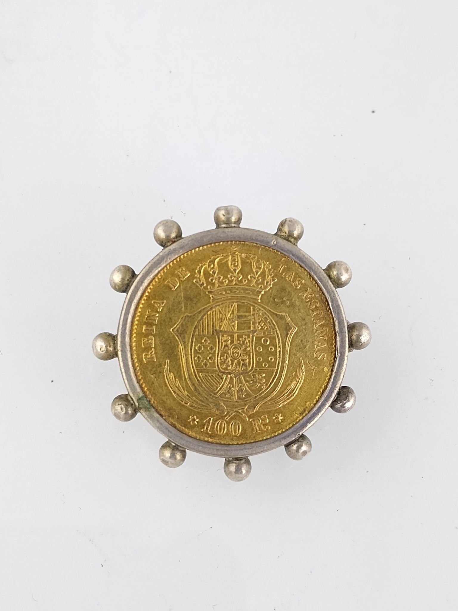 Prendedor oro 18 K