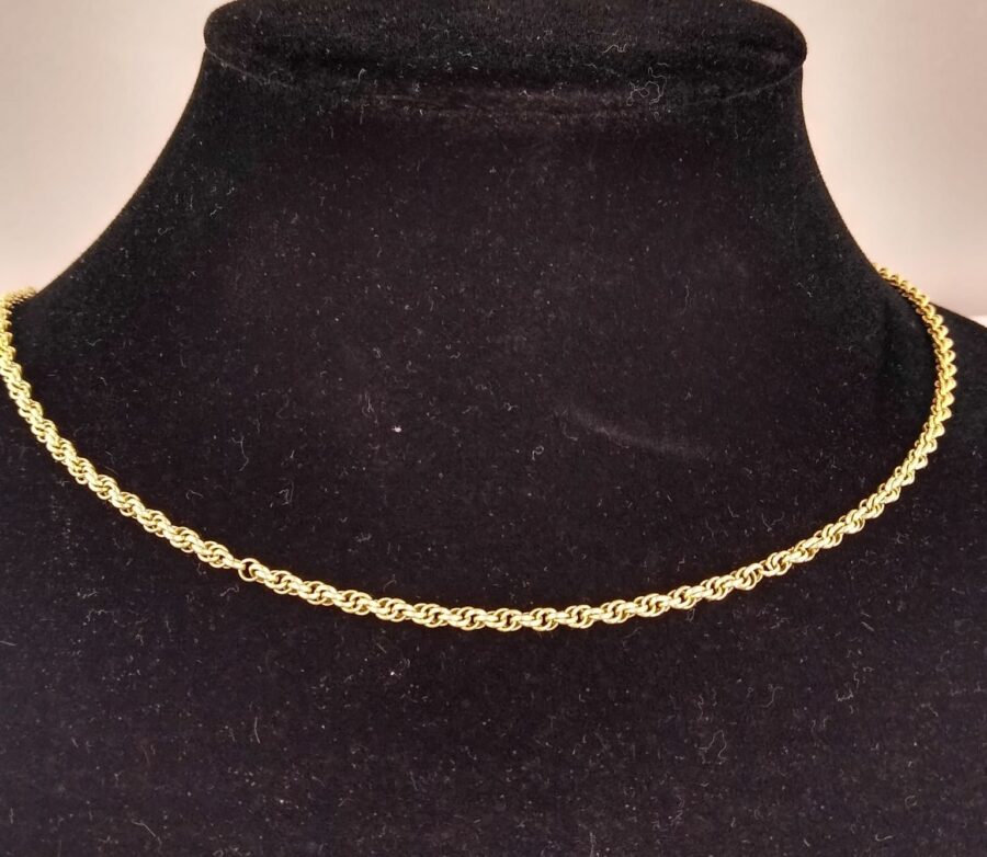 Cadena oro 18 K