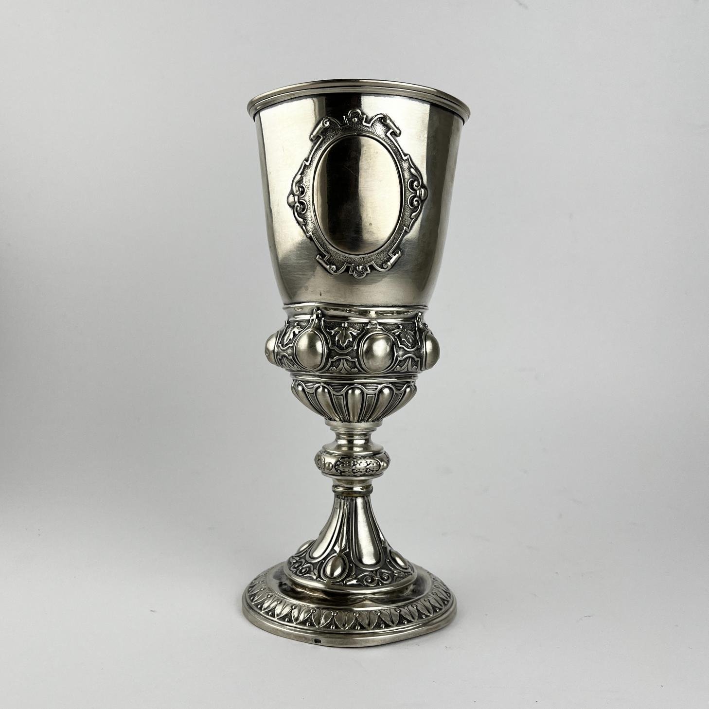 Copa en plata