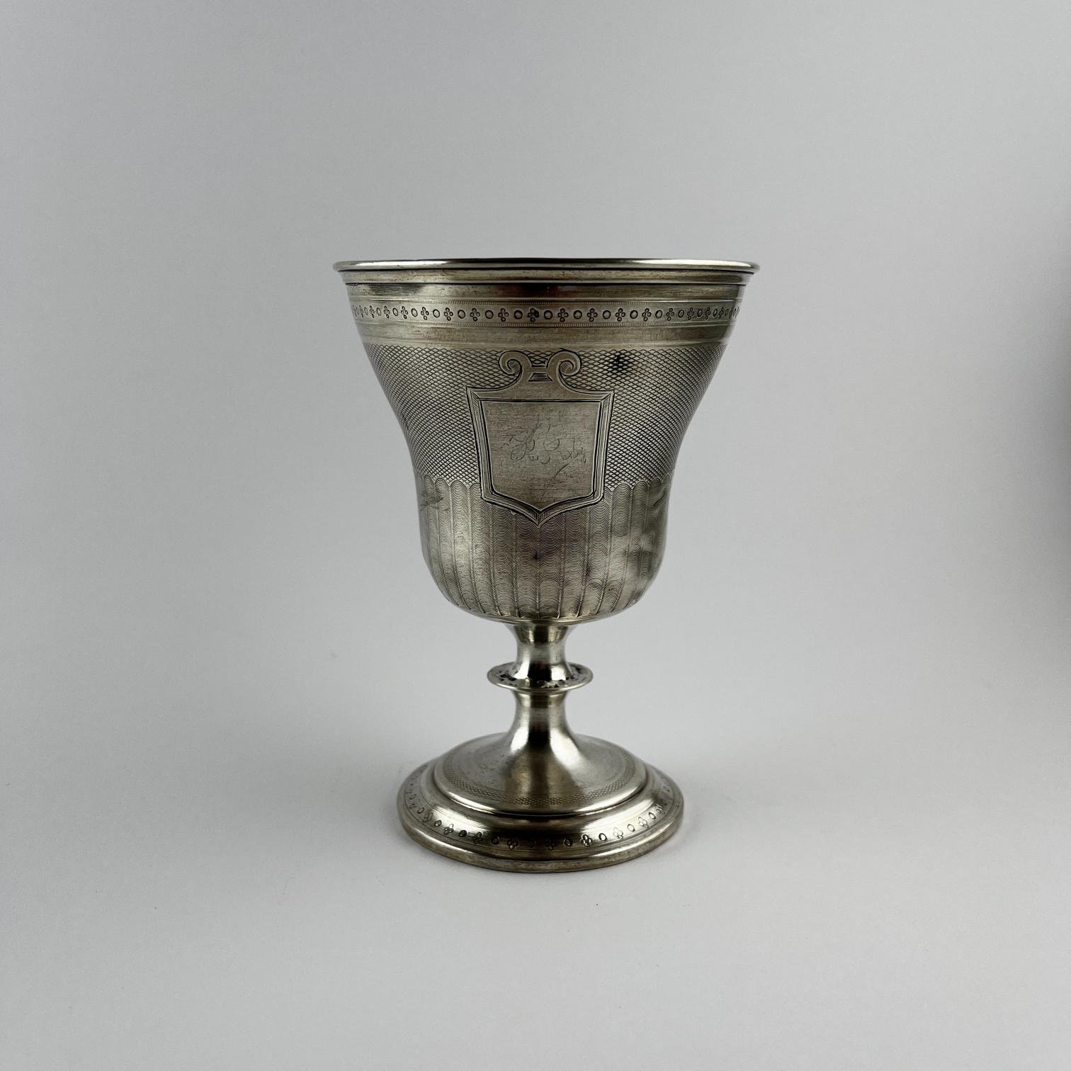 Copa en plata