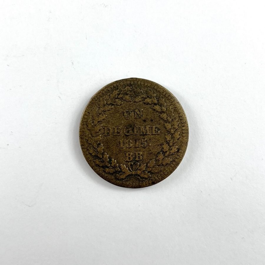 Moneda napoleónica en bronce - Imagen 2