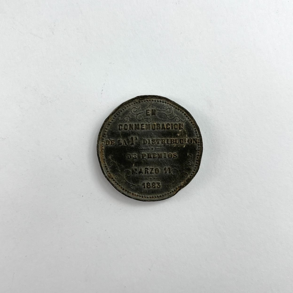 Medalla uruguaya en metal - Imagen 2