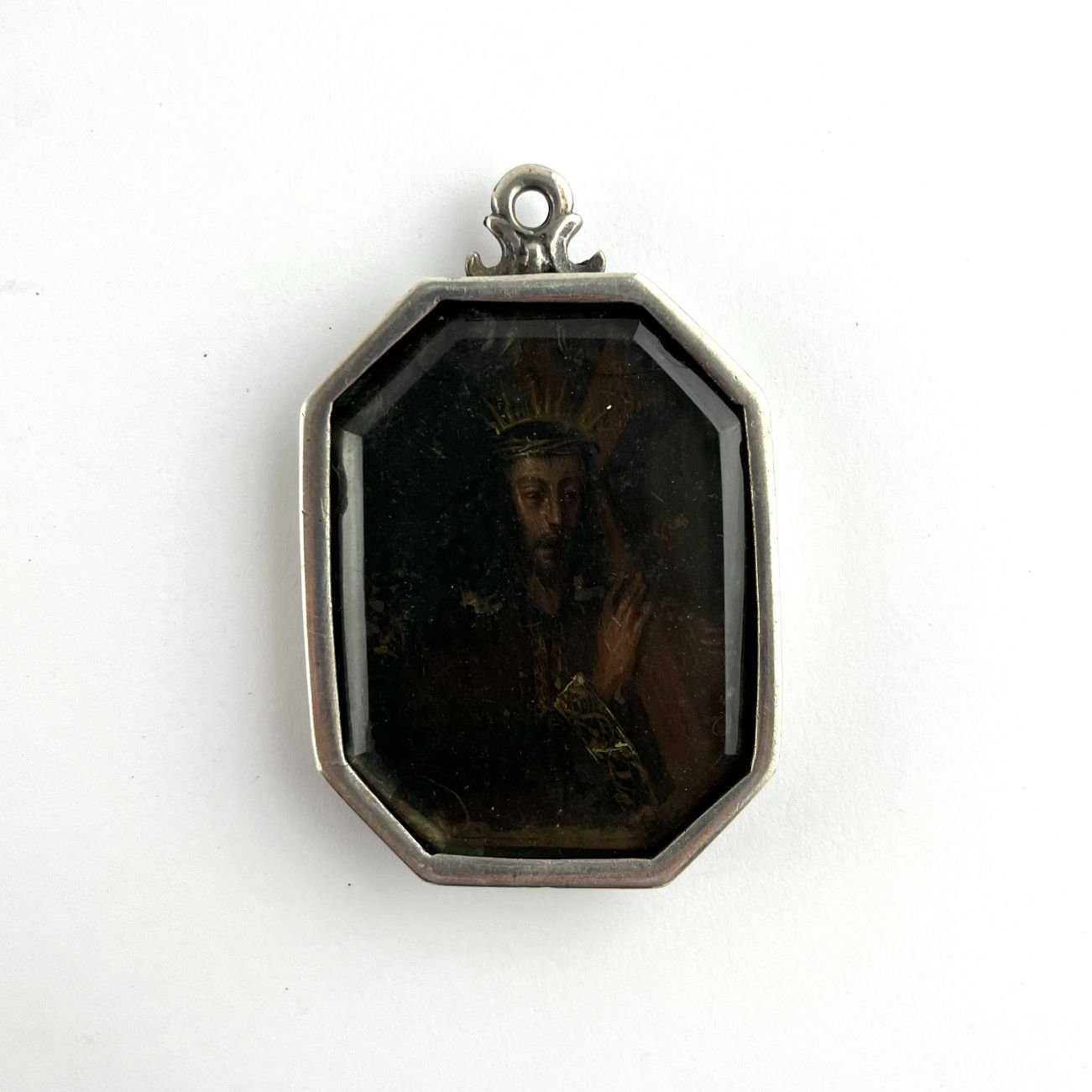 Óleo hispanoamericano miniatura - Imagen 2