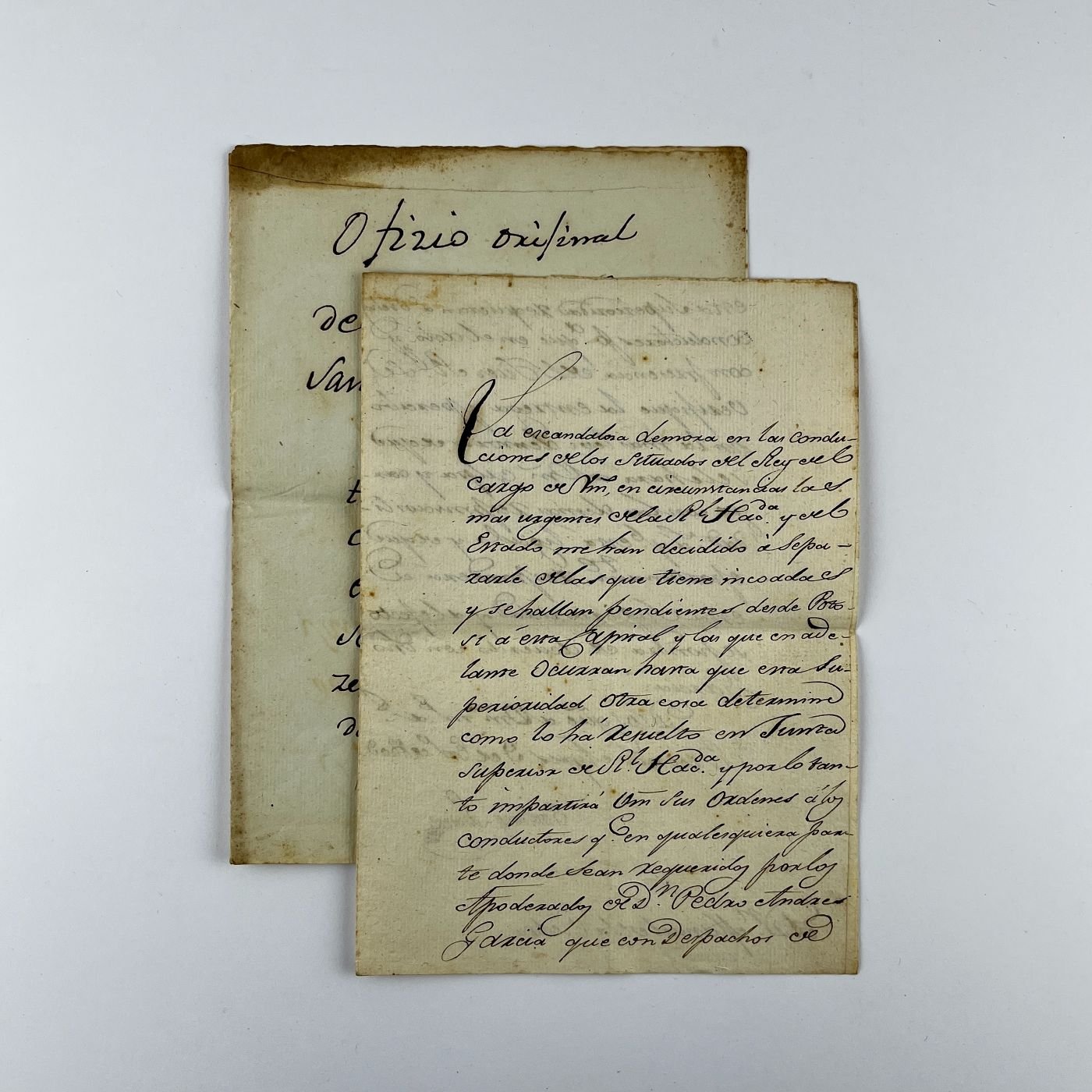 Documento virreinal