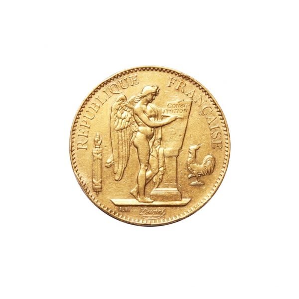 Moneda francesa oro