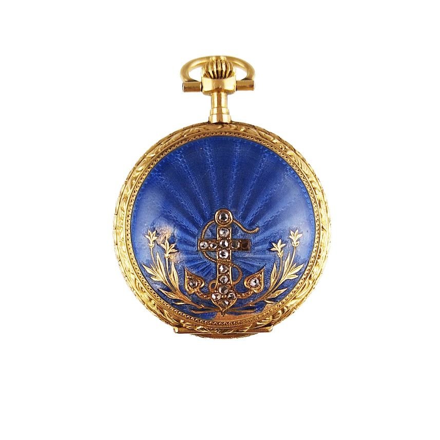 Reloj de bolsillo Remontoire oro 18 K